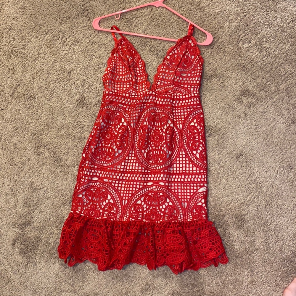 Red dress!